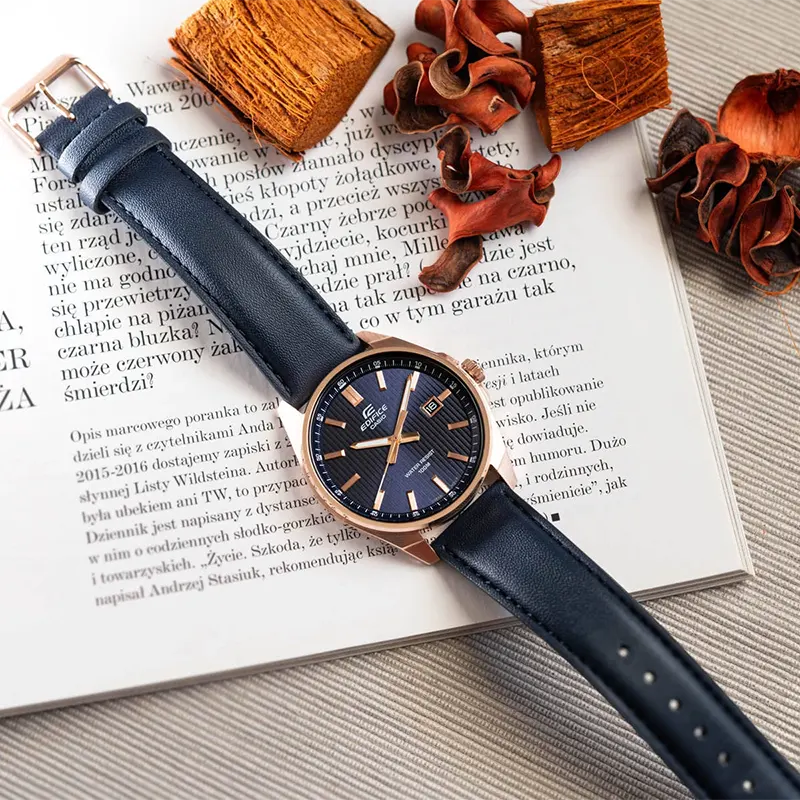 Casio Edifice 3-Hand Analog Sporty Design Men's Watch- EFV-150CL-2AV